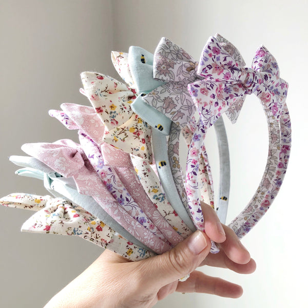 Passe pour cheveux Fleurs Marine