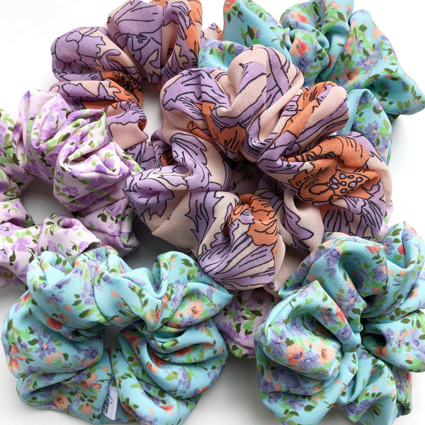 Chouchou en Chiffon Iris