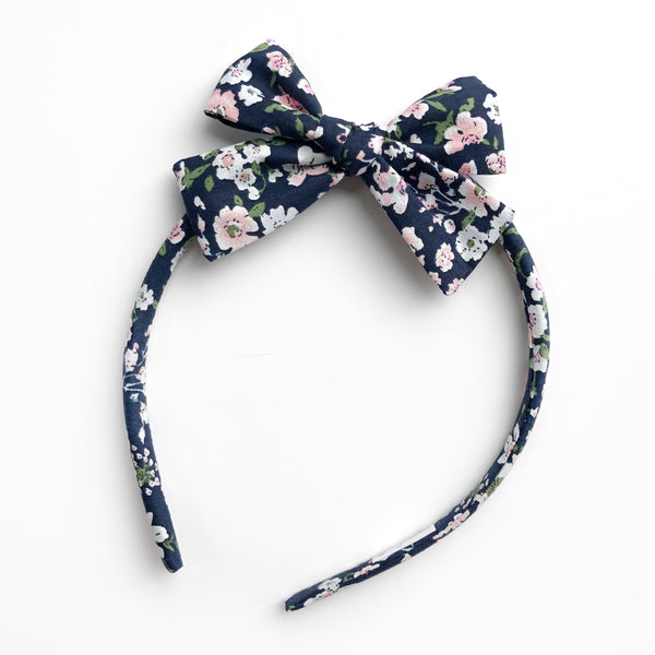 Passe pour cheveux Fleurs Marine