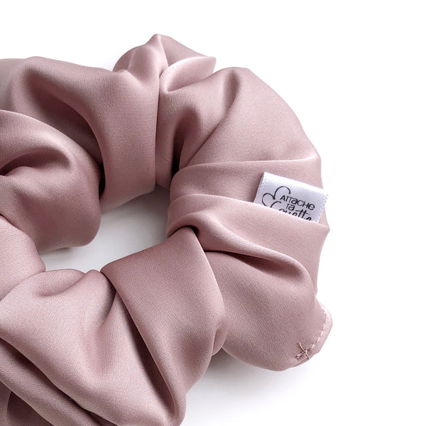 accessoire cheveux, élastique chouchou satin  scrunchie fait à la main