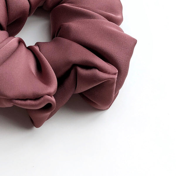 accessoire cheveux, élastique chouchou satin  scrunchie fait à la main