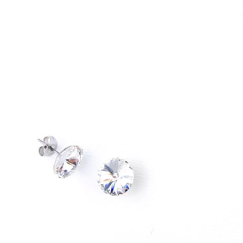 Boucles d'oreilles Cristal Swarovski Blanc cristaline