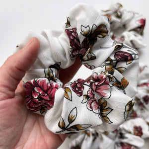 Chouchou scrunchie large pour cheveux fait au Québec